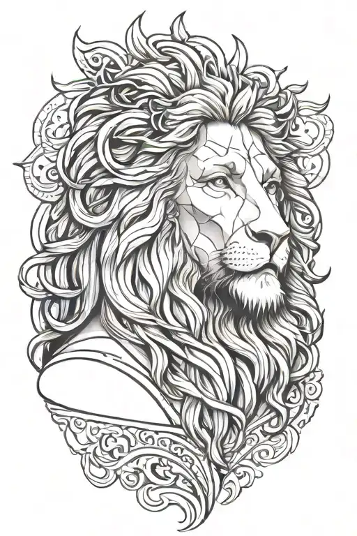 Jesus Christ And Lion