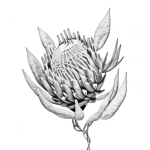 Protea And Wildflower Sleeve