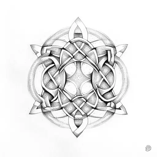 Mother Daughter Celtic Knot