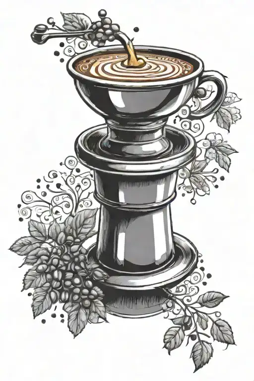 Latte Art In A Portafilter By Growing Coffee Beans