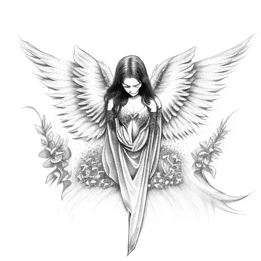 Angel With Torn Wings