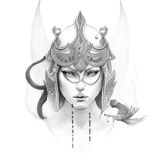 Goddess Warriors With Same Body Wing