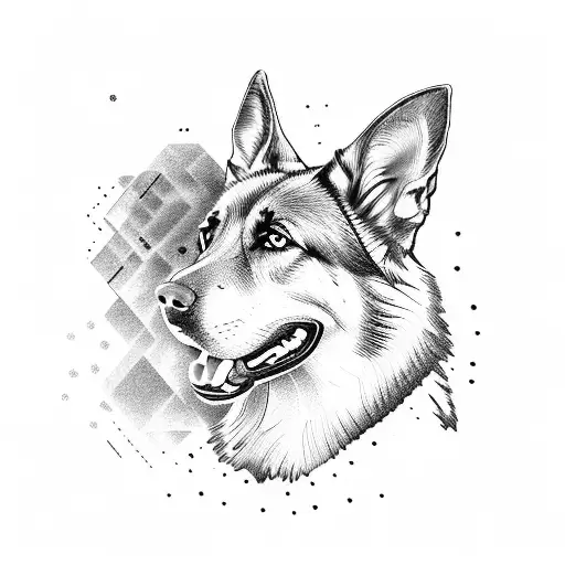 Service Dog German Shepard