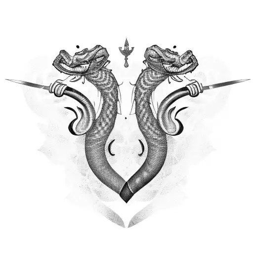 King Cobra And Sword