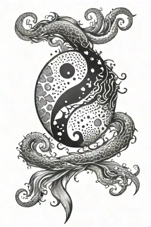 Ying Yang Cancer Zodiac Sign
