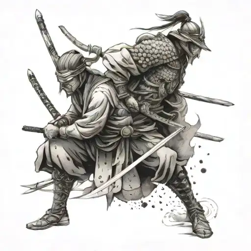 Samurai Assassin And Death