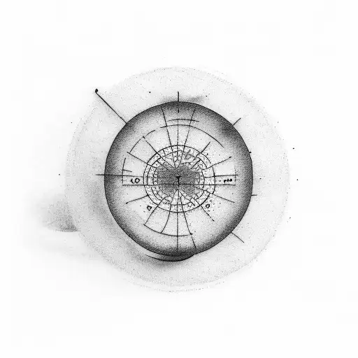 A Cursive D And L In A Circle Made With A Branding Iron