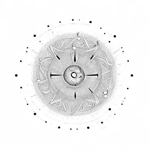 A Cursive D And L In A Circle