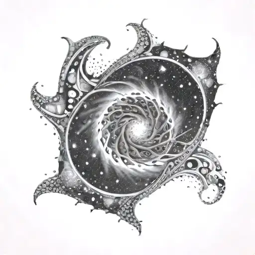 Galaxy Spiral Top View