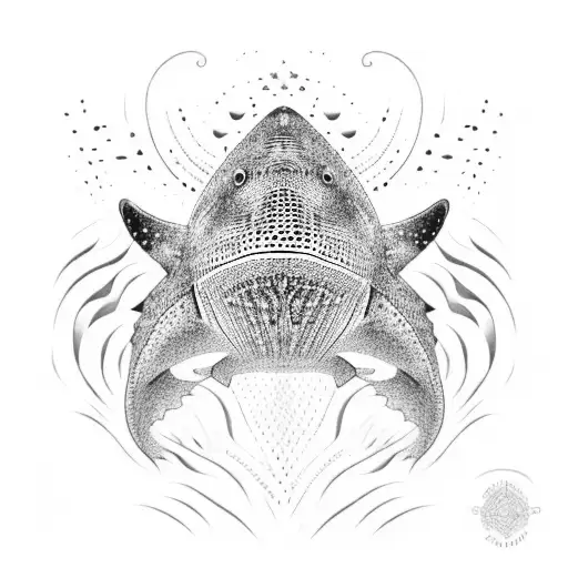 Whale Shark Yoga And Airplane