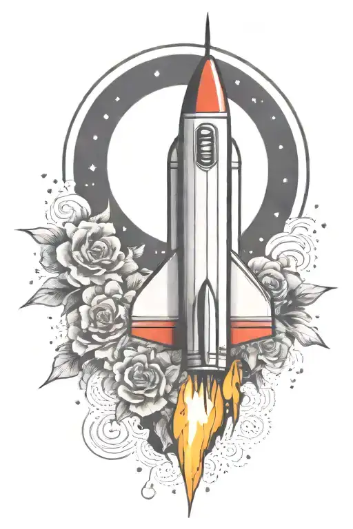 Rocket Ship Blasting