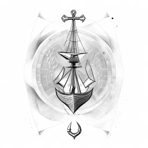 Ship With Anchor