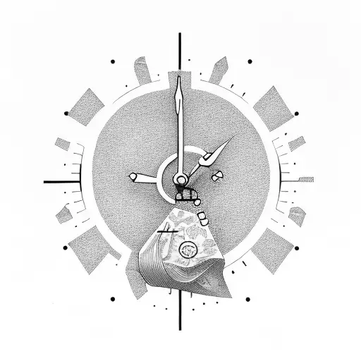 Justice Scale Clock Vs Money