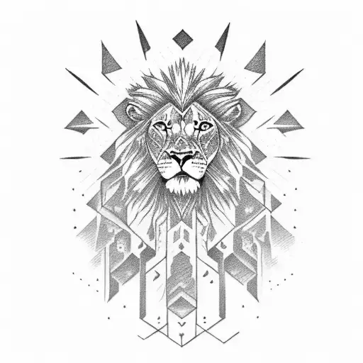 Destiny Word Written As Lion