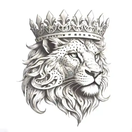 Lionhead And Crown