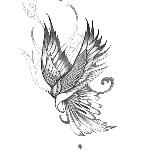 Butterfly And A Phoenix