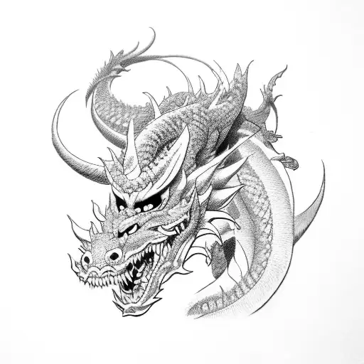 Yakuza Demons Dragon