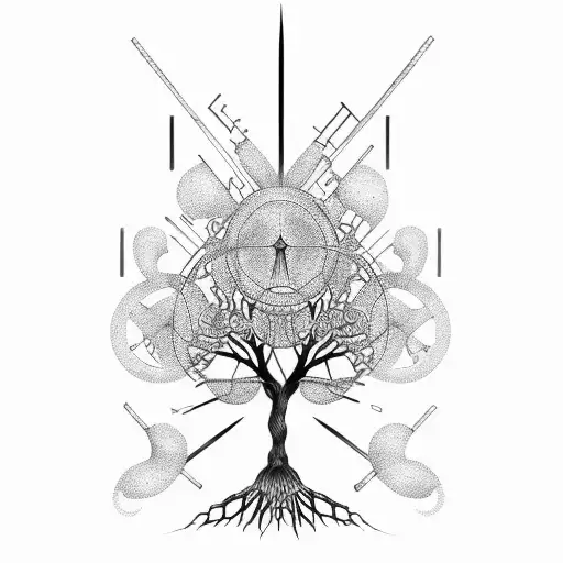 Dna Tree Illustration