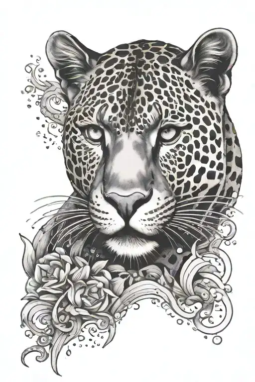 Panther And Water Elements