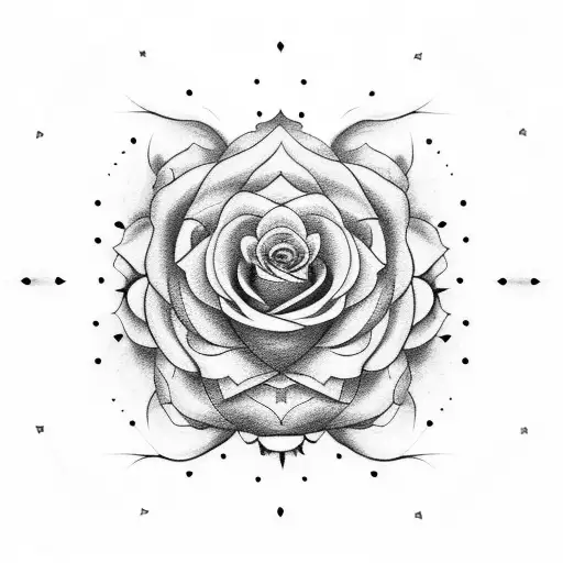 Rose Lightning Mandala