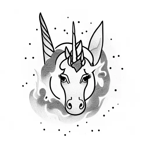 Unicorn And Fire