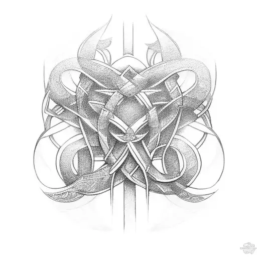 Celtic Design With Kids Names