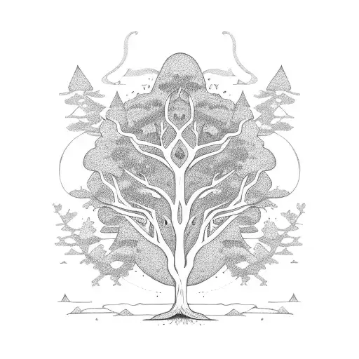 A Tree Shaped Like C P