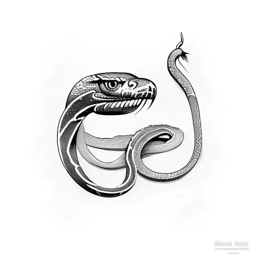 Snake With Eagle