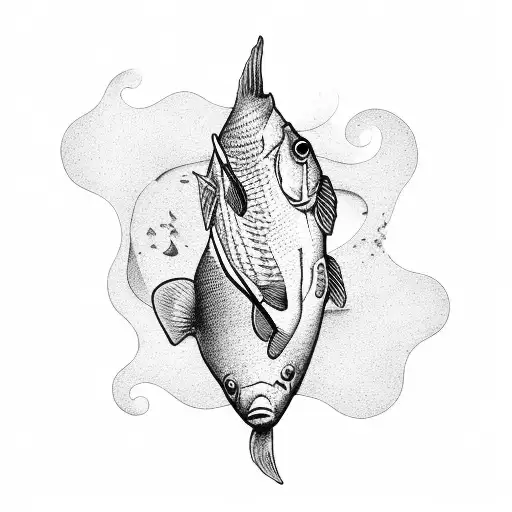 Fish Pedaling Bicycle Fish Fish Bicycle