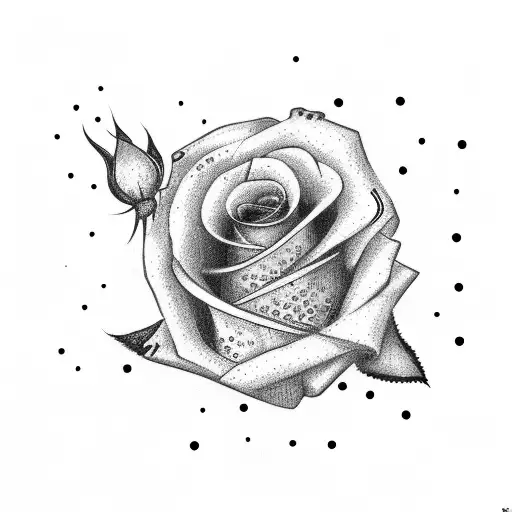 Trash Polka Crow Heart Rose