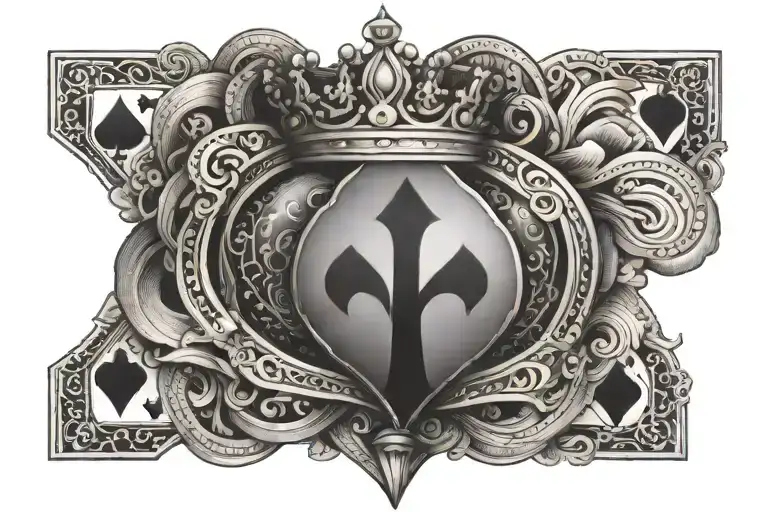 Crown And Card Ace