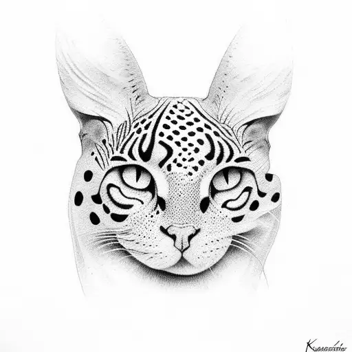 Katrien With African Theme