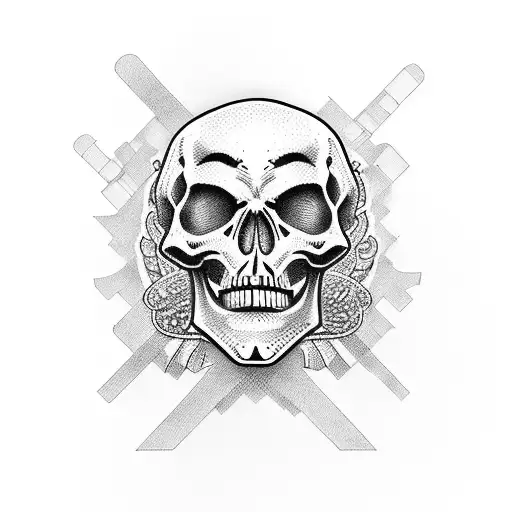 Skeleton Drinking Beer