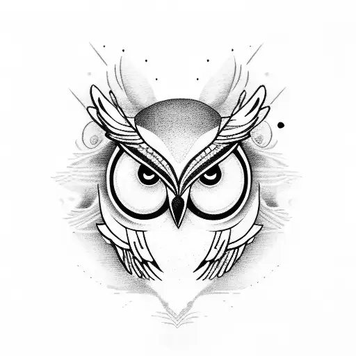 Owl Whit A Golf Club