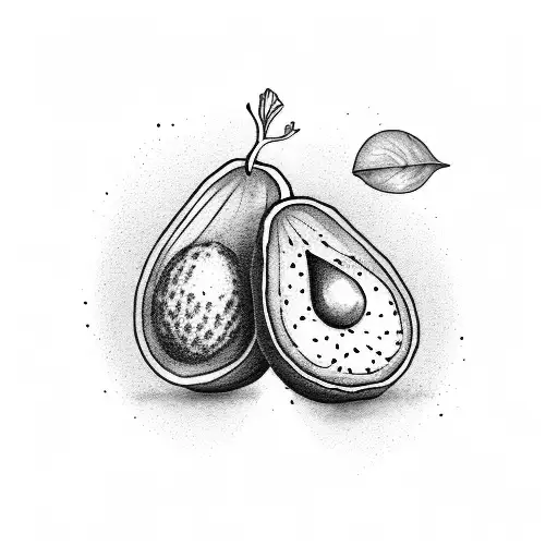 Avocado Baby Carroon