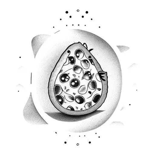 Avocado Baby Cartoon