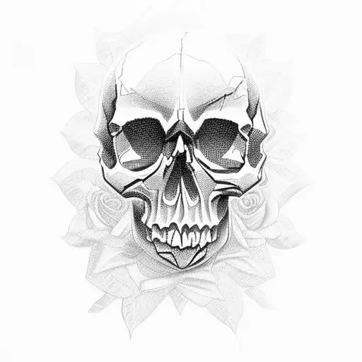 Skull Rose Wrench Spark Plug