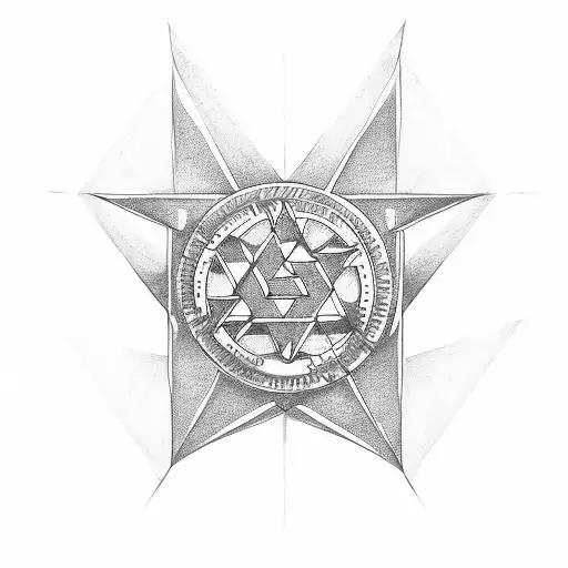 Sportbike And Star Of David