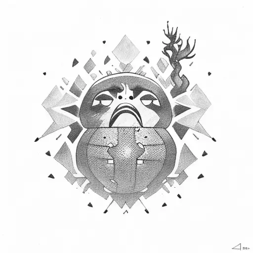 Goron Tribe Whit Fire