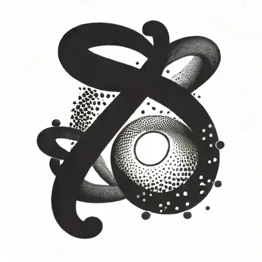 Tattoo With A Moebius Loop In The Form Of An Infinity Symbol