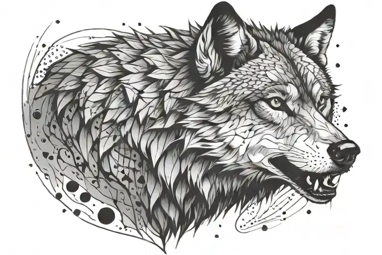 Wolf Looking Forward