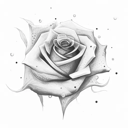 A Rose With The Name Chandler As The Stem