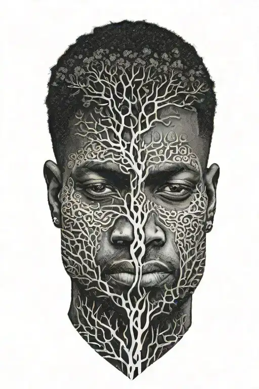 Black Man And A Tree