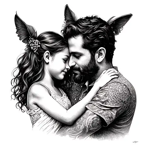 Father Daughter Born On