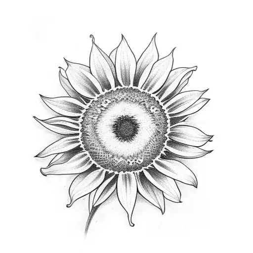 Sunflower With Lilly's