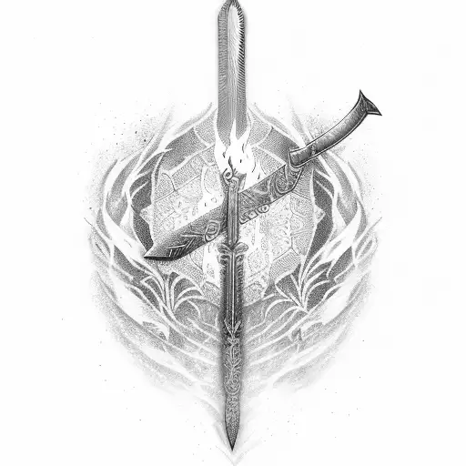 Set Your Heart Ablaze Sword