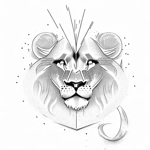 Lions Praying With Money Falling