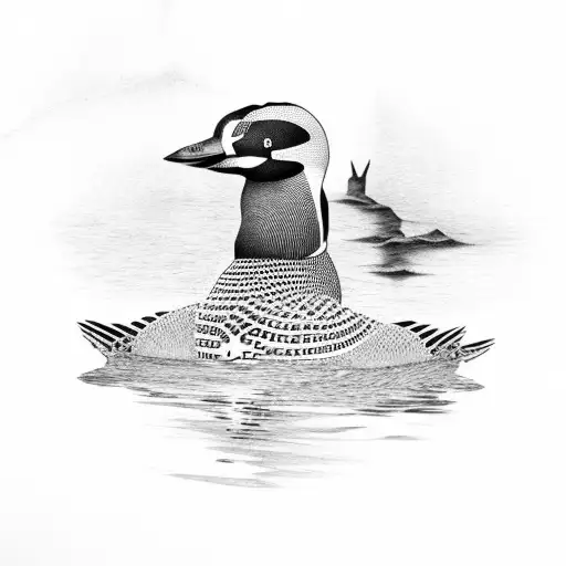 Loon On Water