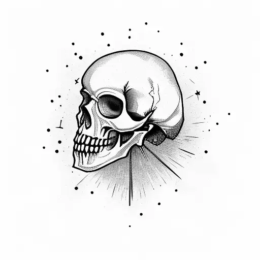 A Warrior's Skull To Do On Your Calf Like A Bope Logo Tattoo