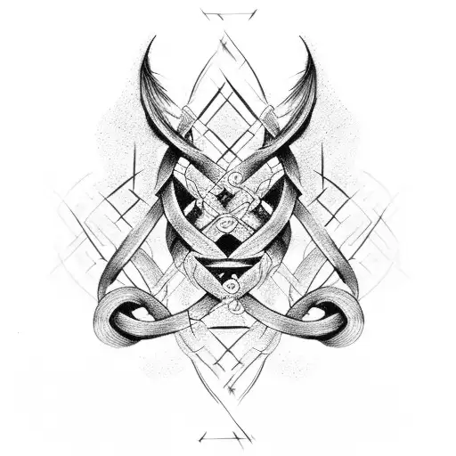 Dna Strand Intertwined With Barbed Wire